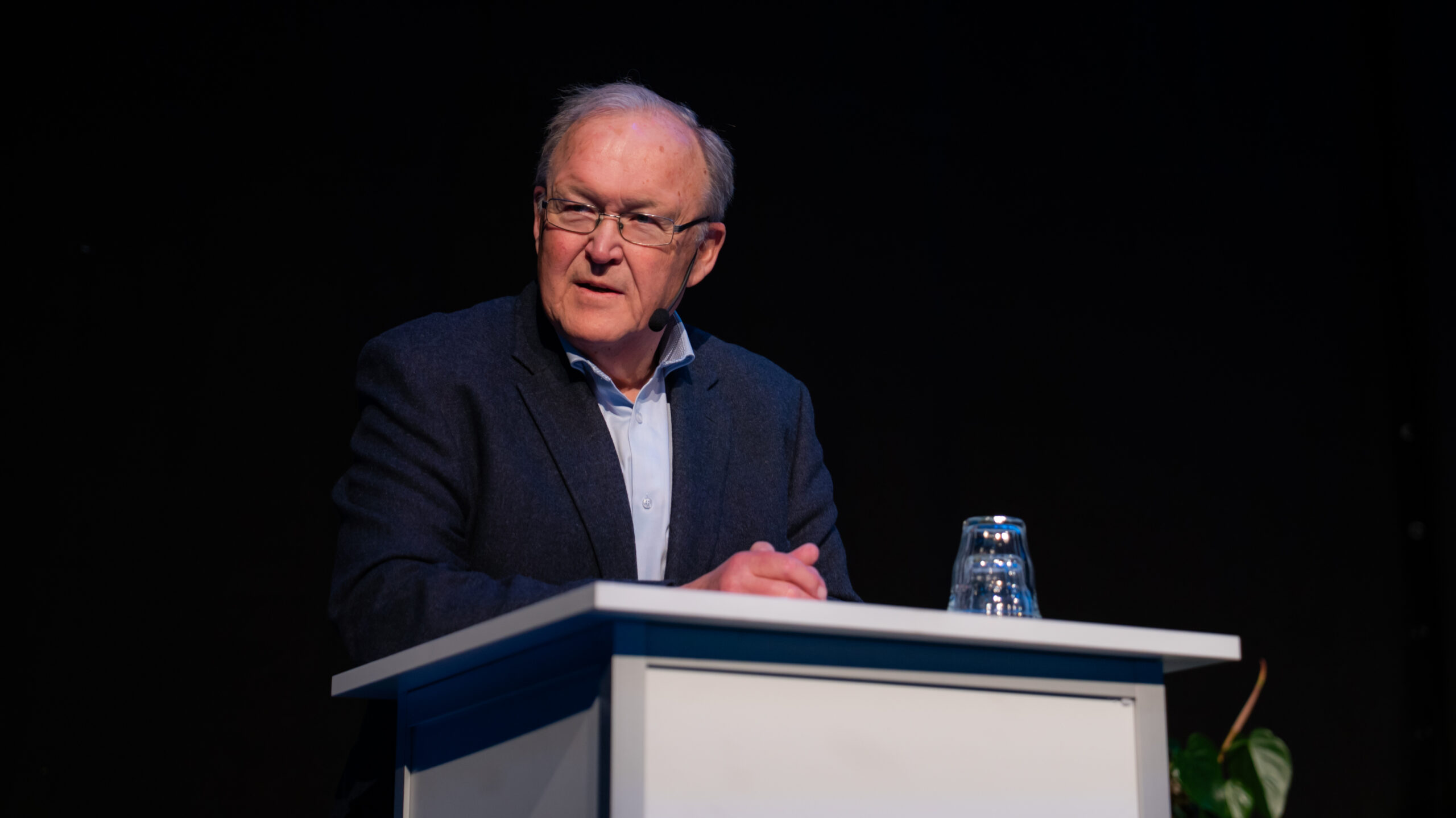 Göran Persson på mässan